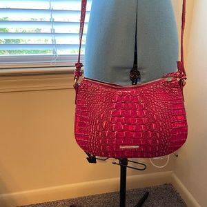 Brahmin pink shoulder bag
